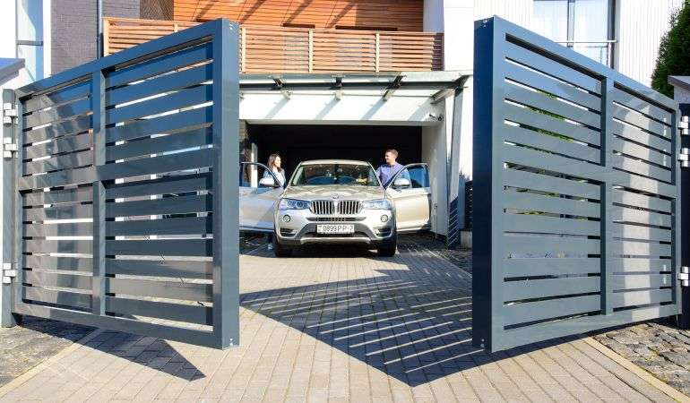 Электрические подключения автоматических распашных ворот